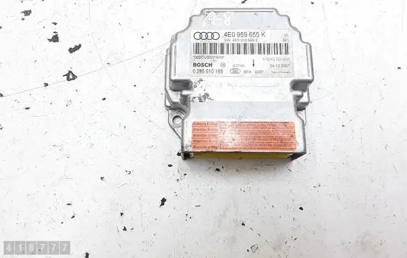 Audi A8 S8 D3 4E Airbag control unit/module 4E0959655K