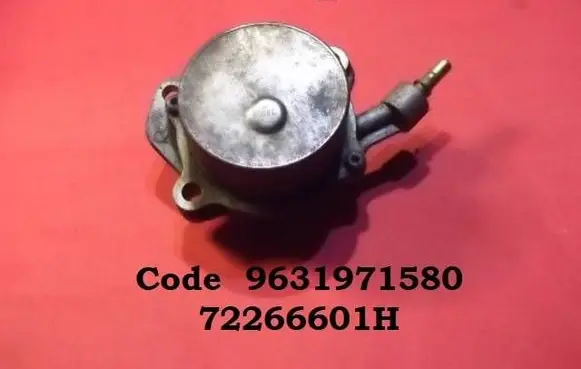 Peugeot Partner Vacuum pump 72266601H 9631971580
