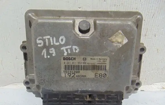 Fiat Stilo Engine control unit/module 55191208