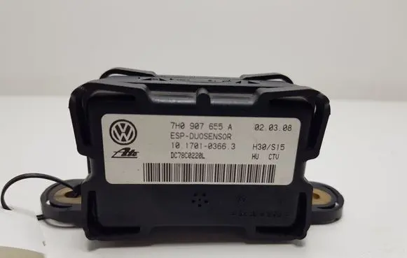 Volkswagen Touran I ESP acceleration yaw rate sensor 7H0907655A