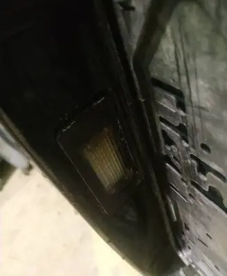 BMW X5 E70 Number plate light 