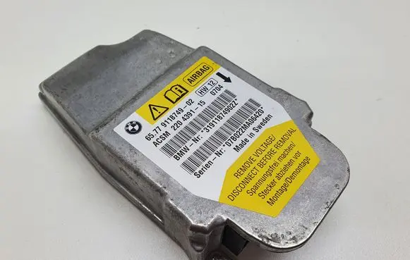 BMW 5 E60 E61 Airbag control unit/module 9118749 911874902 2204391