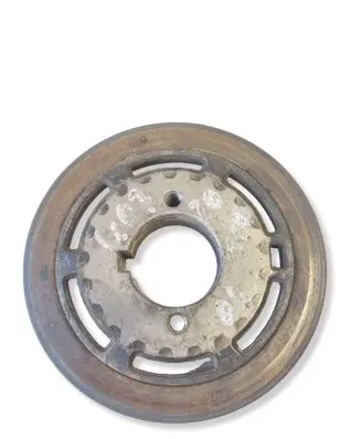 Peugeot 407 Crankshaft pulley 9644347680