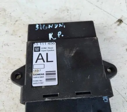 Opel Signum Other control units/modules 360572197 13111456 5WK46001