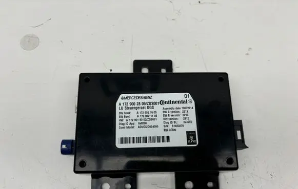 Mercedes-Benz GLA W156 X156 Cruise control unit/module A1729002809