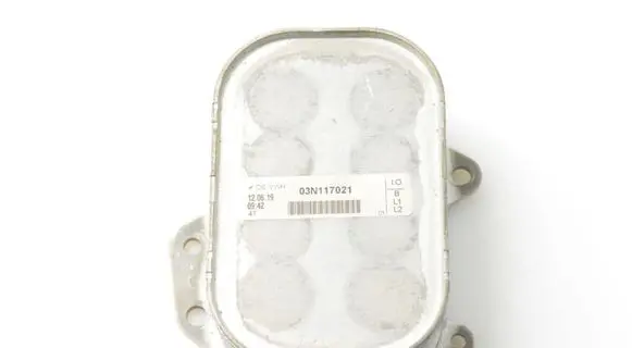 Volkswagen Golf VII Oil filter mounting bracket 03N117021