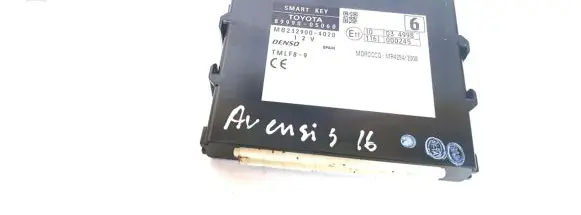 Toyota Avensis T270 Other control units/modules 8999005060