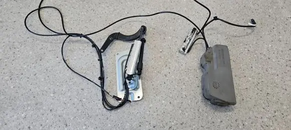 Mercedes-Benz GL X164 Tailgate hydraulic set A1647400718 A1648201910 A1648004148
