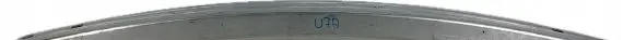 Rear bumper support beam