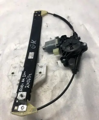 Audi A4 S4 B9 8W Rear door window regulator with motor 8w0839461a