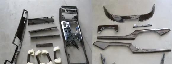 Audi A8 S8 D4 4H Door card panel trim set 