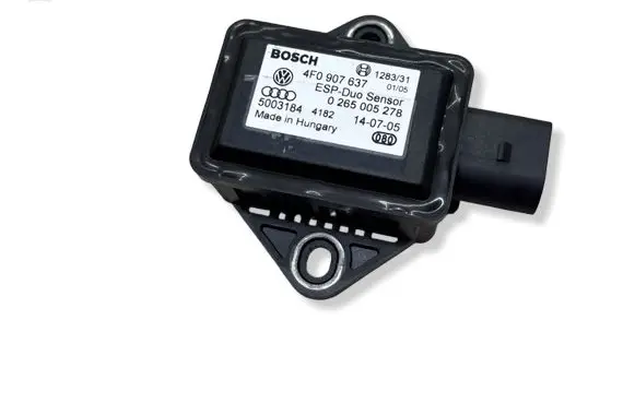 Audi A6 S6 C6 4F ESP acceleration yaw rate sensor 4F0907637