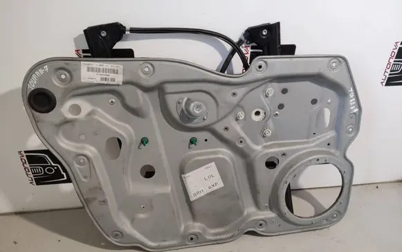 Volkswagen Touran I Front window lifting mechanism without motor 1T1837729AF 01842678 117621E