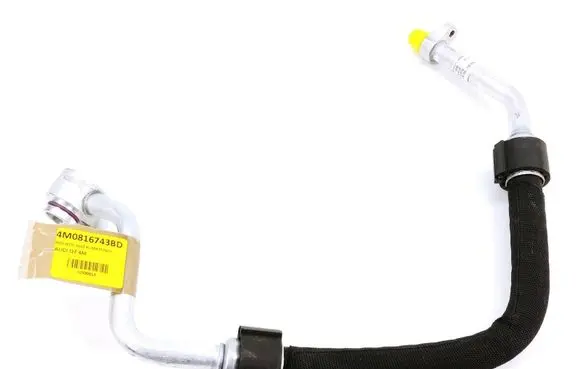 Audi Q7 4M Air conditioning (A/C) pipe/hose 4M0816743BD