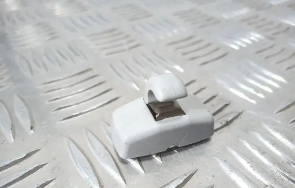Sun visor clip/hook/bracket