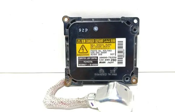 Toyota Avensis T270 Headlight ballast module Xenon 3900078258