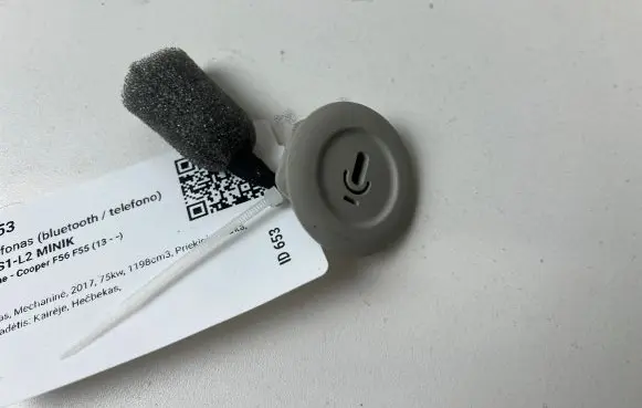 Mini One - Cooper F56 F55 Microphone (bluetooth/phone) 9263744 9879809