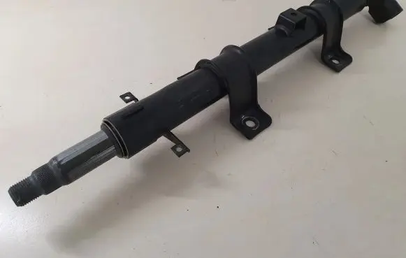Steering wheel axle