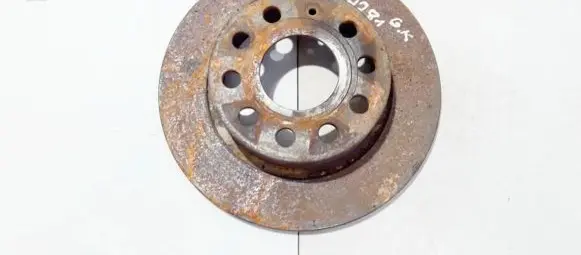 Volkswagen Golf V Rear brake disc neventiliuojamas