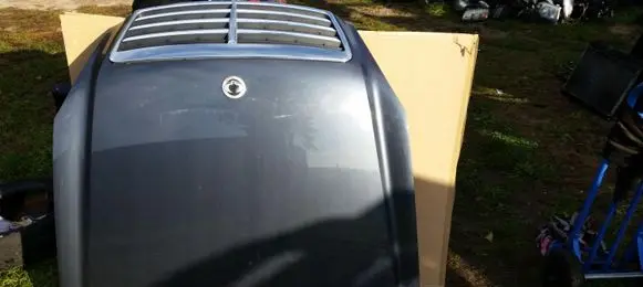 SsangYong Rexton Front bumper upper radiator grill 4250756102664
