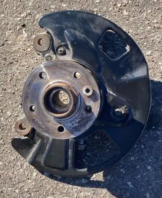 Volkswagen Crafter Front wheel hub spindle knuckle 2N0407621D 230823SHW0A 2N0257B