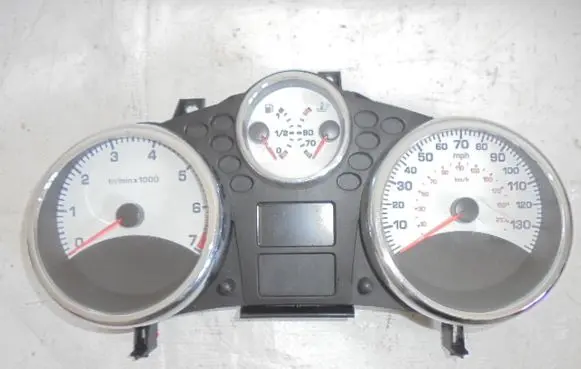 Peugeot 207 Speedometer (instrument cluster) 9666748980