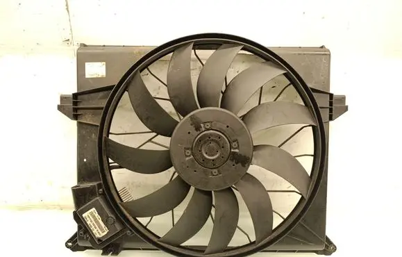Electric radiator cooling fan