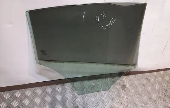 Jaguar XF Rear door window glass