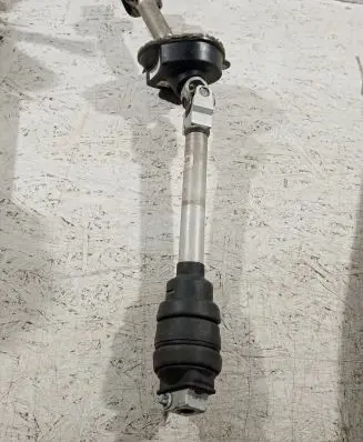 Steering wheel axle