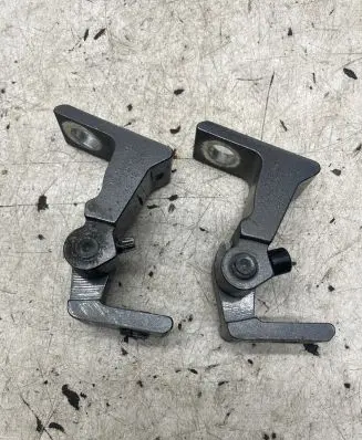 Front door hinge set