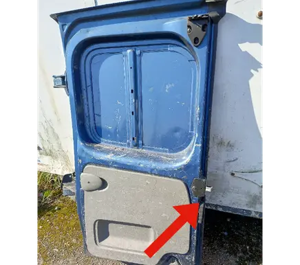 Renault Trafic II (X83) Rear door lock