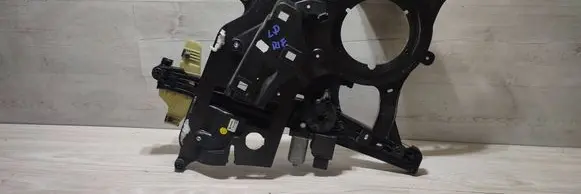 Front door window regulator with motor