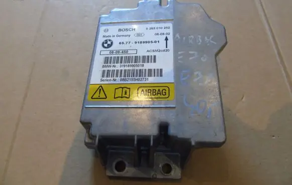 BMW X6 E71 Airbag control unit/module 9189905