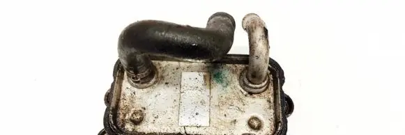 Engine oil radiator