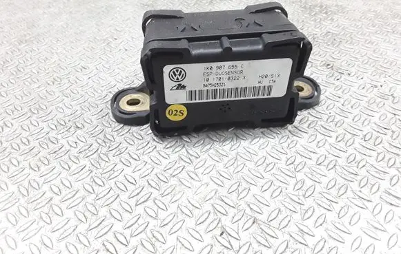 Volkswagen Touran I ESP acceleration yaw rate sensor 1K0907655C