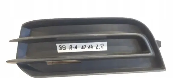 Audi A1 Front bumper lower grill 8X0807681