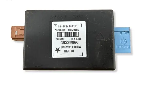 Citroen DS3 Alarm control unit/module 9665582380 53162601