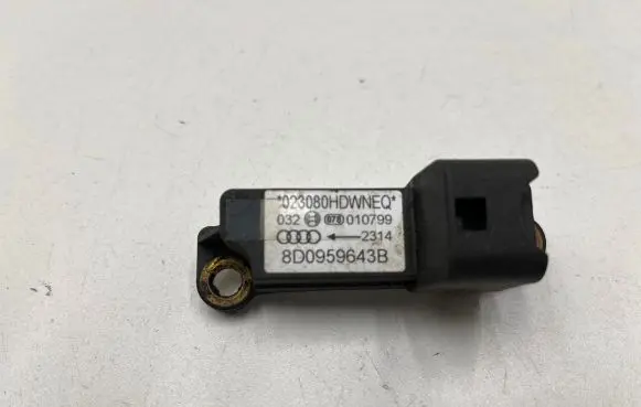 Audi A4 S4 B6 8E 8H Airbag deployment crash/impact sensor 8D0959643B 023880HDPNEQ 010799