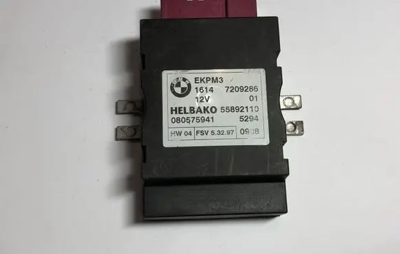 BMW 5 E60 E61 Fuel injection pump control unit/module 7209286 55892110