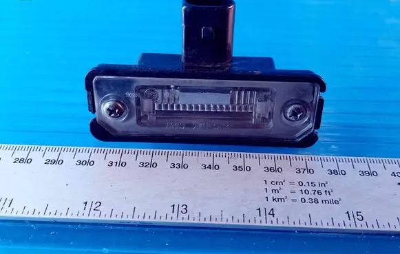 Volkswagen Golf IV Number plate light 1656