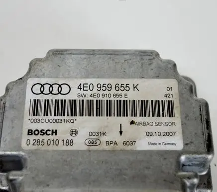 Audi A8 S8 D3 4E Airbag control unit/module 4E0959655K