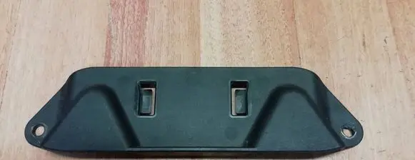 Engine bonnet/hood lock trim molding