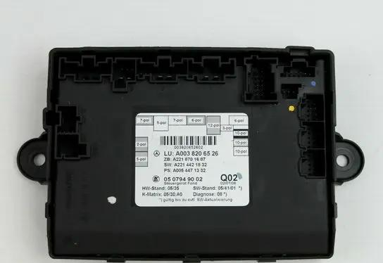Mercedes-Benz S W221 Door control unit/module A0038206526