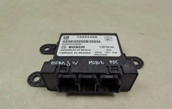 Opel Astra J Parking PDC control unit/module 13344459 58736
