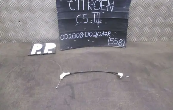Citroen C5 Engine bonnet/hood lock release cable 