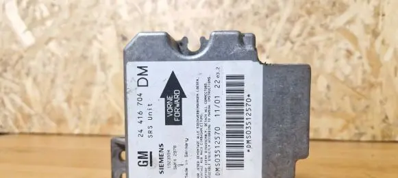 Opel Zafira A Airbag control unit/module 24416704