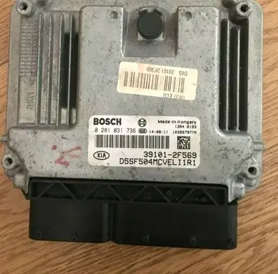 KIA Sportage Engine control unit/module 391012F569 1039S79770 0281031736