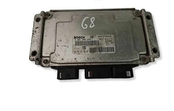 Citroen Saxo Engine control unit/module 9637838780ID07 0261206246