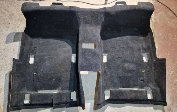 Mercedes-Benz E C207 W207 Rear floor carpet liner A2076800441