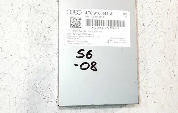 Audi A6 S6 C6 4F Camera control unit module 4F0910441A 4F0907441A